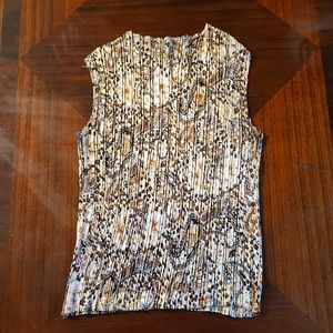 Women's animal pring blouse